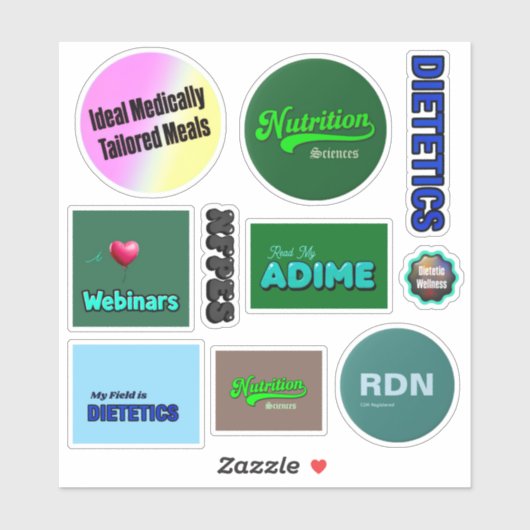 RDN Stickers - Verscheidenheid Pagina 2 + ADIME (Vel)