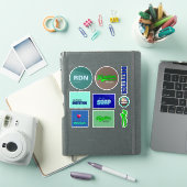 RDN Stickers - Verscheidenheid Pagina 3 + SOAP (iPad Cover)