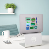 RDN Stickers - Verscheidenheid Pagina 5 + ADIME (Laptop op bureau)
