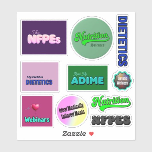 RDN Stickers - Verscheidenheid Pagina 6 + ADIME (Vel)