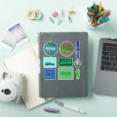 RDN Stickers - Verscheidenheid Pagina 7 + ADIME (iPad Cover)