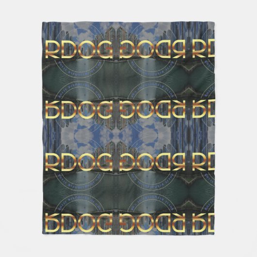 RDOG Chicago Classic Blanket Fleece Deken (Voorkant)