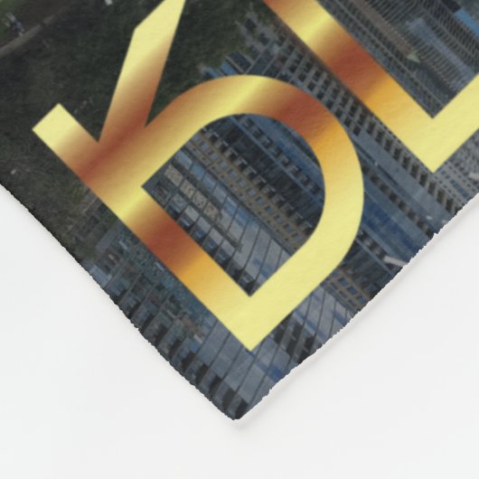 RDOG Chicago Classic Blanket Fleece Deken (Hoek)