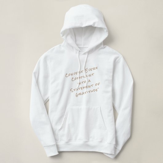 RDOG Classic Gratitude Hoodie voor vrouwen (Design voorkant)