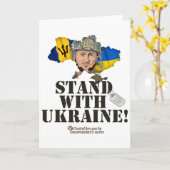 Rdos Steun Oekraine Zelensky Vlag Rdos Kaart (Gele Bloem)
