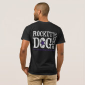 RDR-Logo ( paars/wht) T-shirt (Achterkant volledig)