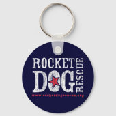 RDR Logo ( rood) Sleutelhanger (Voorkant)