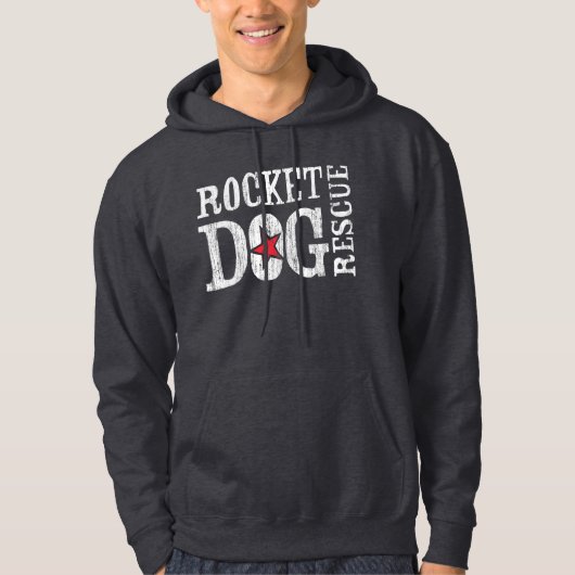 RDR-Logo ( rood/wit) Hoodie (Voorkant)