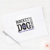 RDR Logo-Stickers Ronde Sticker (Envelop)