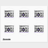 RDR Logo-Stickers Ronde Sticker (Vel)