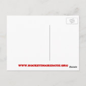 RDR Logo (wht/blank star) Briefkaart (Achterkant)