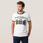 RDR - Todd Parr (3 honden - alleen vooraan) T-shirt (Voorkant volledig)