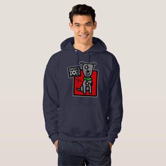 RDR - Todd Parr (grijze hond) Hoodie (Voorkant volledig)