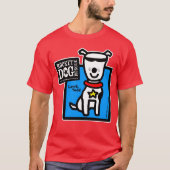RDR - Todd Parr (witte hond) T-shirt (Voorkant)