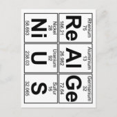 Re-Al-Ge-Ni-U-S (echt geniaal) - Volledig Briefkaart (Voorkant)