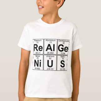 Re-Al-Ge-Ni-U-S (echt geniaal) - Volledig T-shirt