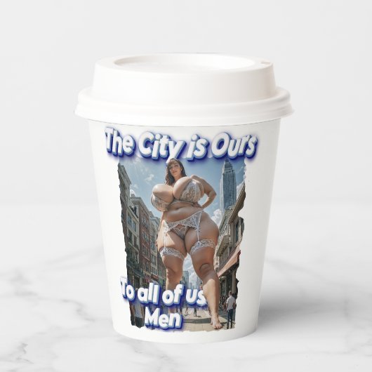 re All of us men Papieren Bekers (Voorkant)