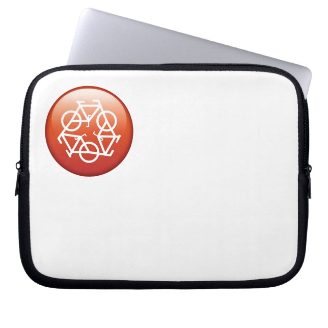 re-Cycling Electronics Bag Laptop Sleeve (Voorkant)