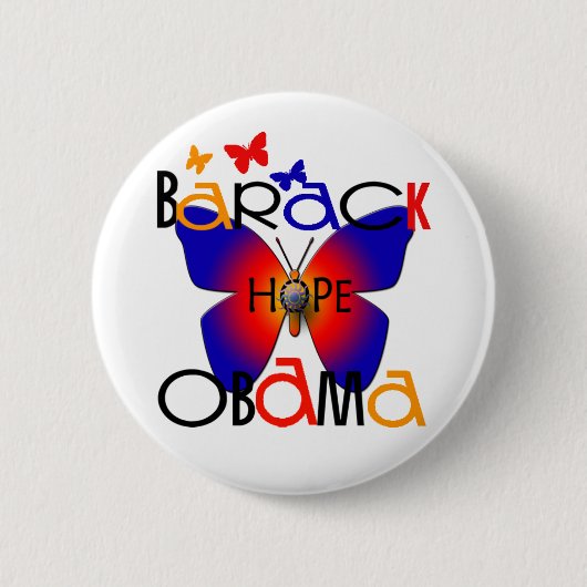 Re Elect Barack Obama 2012 Ronde Button 5,7 Cm (Voorkant)