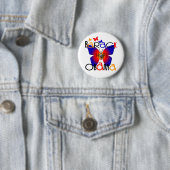 Re Elect Barack Obama 2012 Ronde Button 5,7 Cm (In situ)
