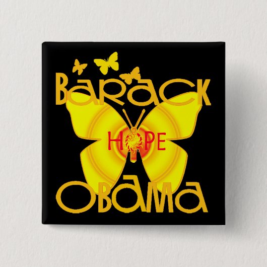 Re Elect Barack Obama 2012 Vierkante Button 5,1 Cm (Voorkant)