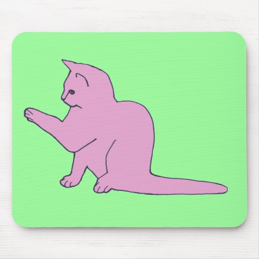 RE Kat Mousepad Muismat (Voorkant)
