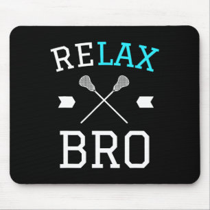 Re Lax Bro Funny College Lacrosse Gift Shirt Muismat