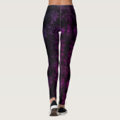Re-make Wild Things Shimmery BluPurple Asymmetrisc Leggings (Achterkant)