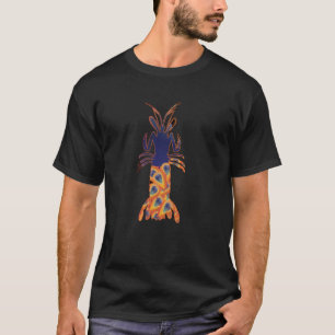 Re Regenboog Pauw Mantis Garnal Wetenschap Onder W T-shirt