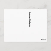 re Shelby NC Post Kantoor briefkaart (Achterkant)