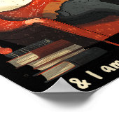 Re-tired Santa Definition Funny  Poster (Hoek)