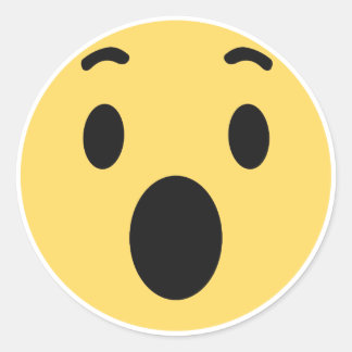 Reação Uau Ronde Sticker