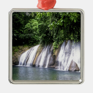 Reach Falls, Port Antonio, Jamaica Metalen Ornament