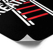 Reach For Greatness - Motivational Ladder Poster (Hoek)