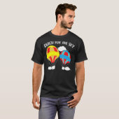 Reach For The Sky Hot Air Balloon Balloon Ride T-shirt (Voorkant volledig)