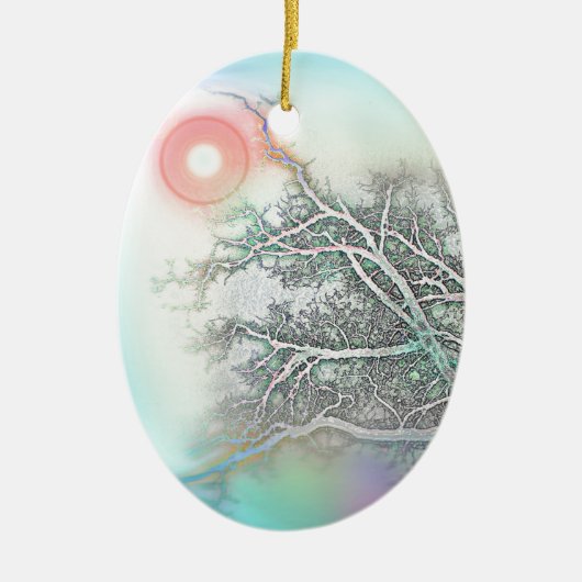 Reach for the Sky Keramisch Ornament (Voorkant)