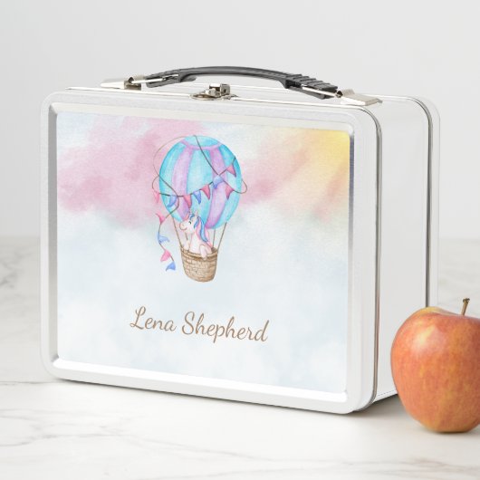 Reach for the Sky Unicorn Lunchbox (In situ)