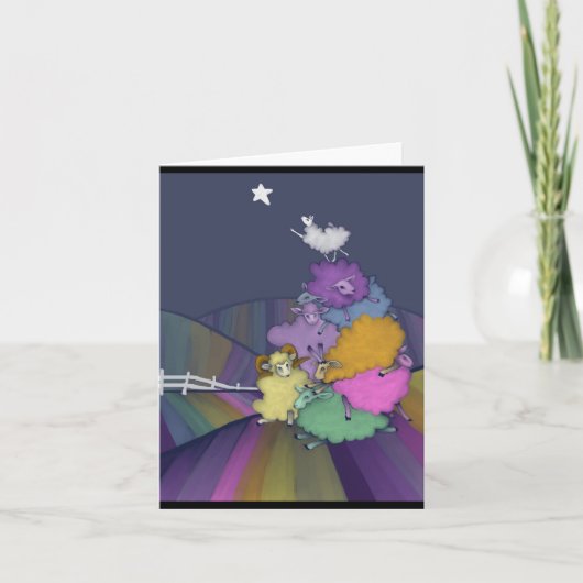 Reach for the Stars - BLANK card. Kaart (Voorkant)