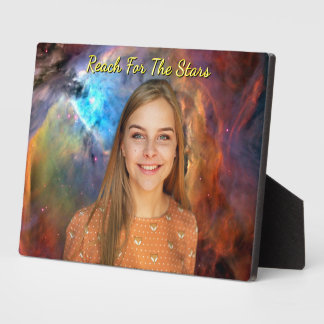 Reach for the Stars Custom Photo Orion Nebula 5x7 Fotoplaat