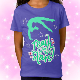 Reach for the Stars Gymnastics Tumbling T-Shirt