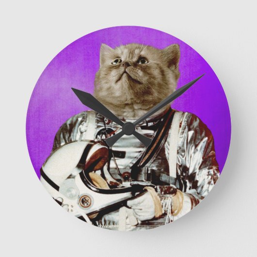 Reach for the stars ronde klok (Voorkant)