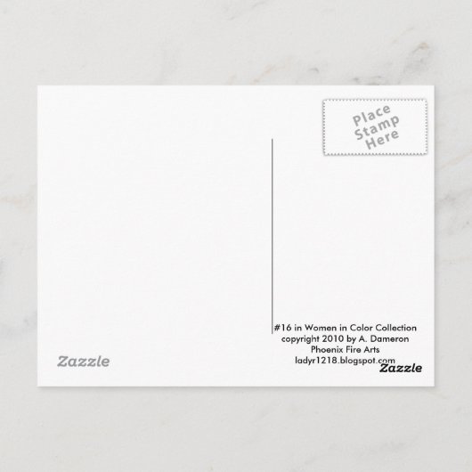 Reach for the sun postcard briefkaart (Achterkant)