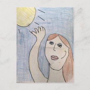 Reach for the sun postcard briefkaart