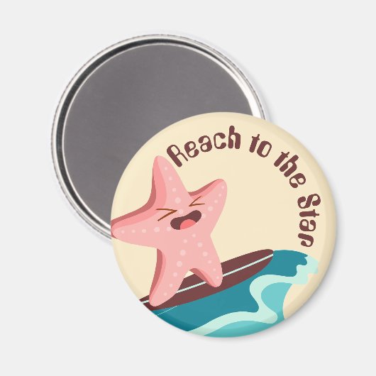 Reach naar de ster magneet (Voorkant / Achterkant)