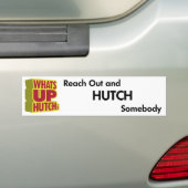 Reach Out and Hutch Iemand Bumpersticker (Op auto)