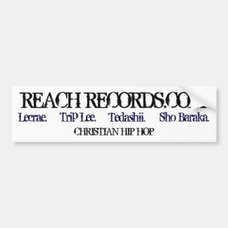Reach Records.com Bumpersticker