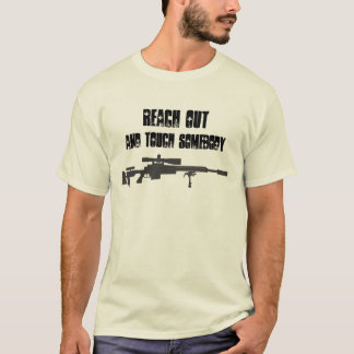 Reach uit en tik op iemand - Sniper shirt