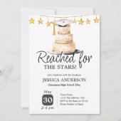 Reached for the Stars Graduation Party One Photo  Kaart (Voorkant)