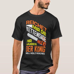 Reaches Die Chainzaag De koning van je school T-shirt