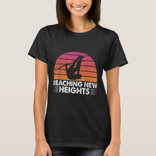 Reaching New Heights, Le Vault Funny Le Vault Jump T-shirt (Voorkant)